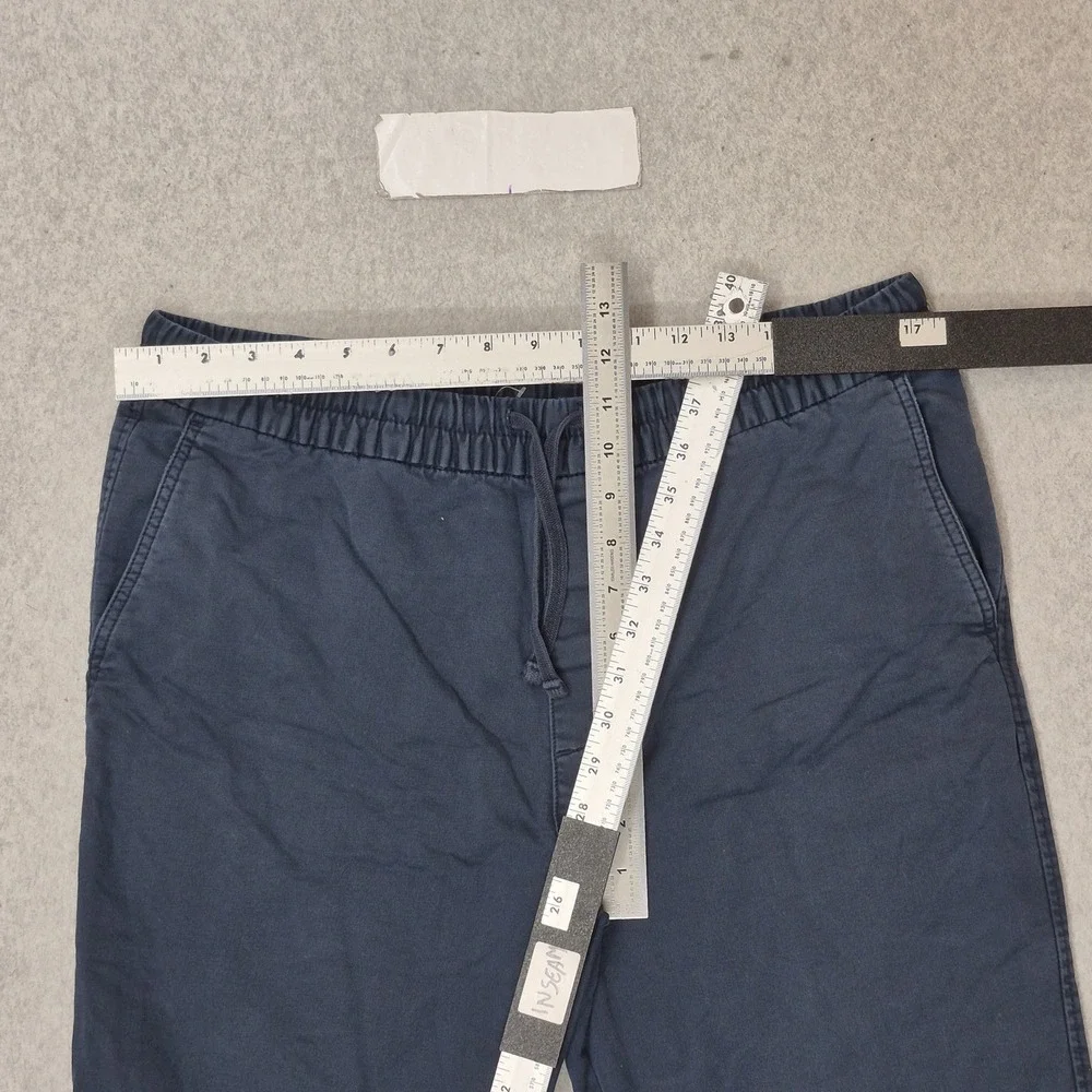 Banana Republic Men Pants L Navy Jogger Travel 26